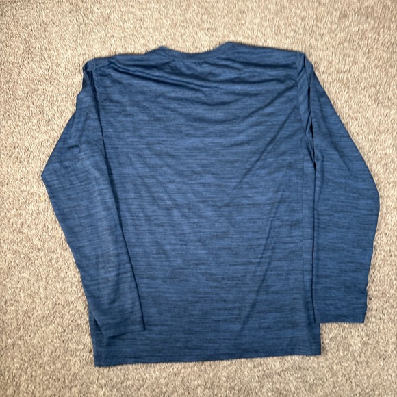 Nike Cavaliers The Nike Tee Dri Fit Long Sleeve Shirt Mens Large Gym Training - Picture 7 of 8